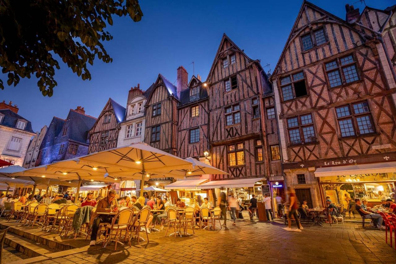 Maison Tourangelle Chic & Cosy Avec Cour Tours Zewnętrze zdjęcie